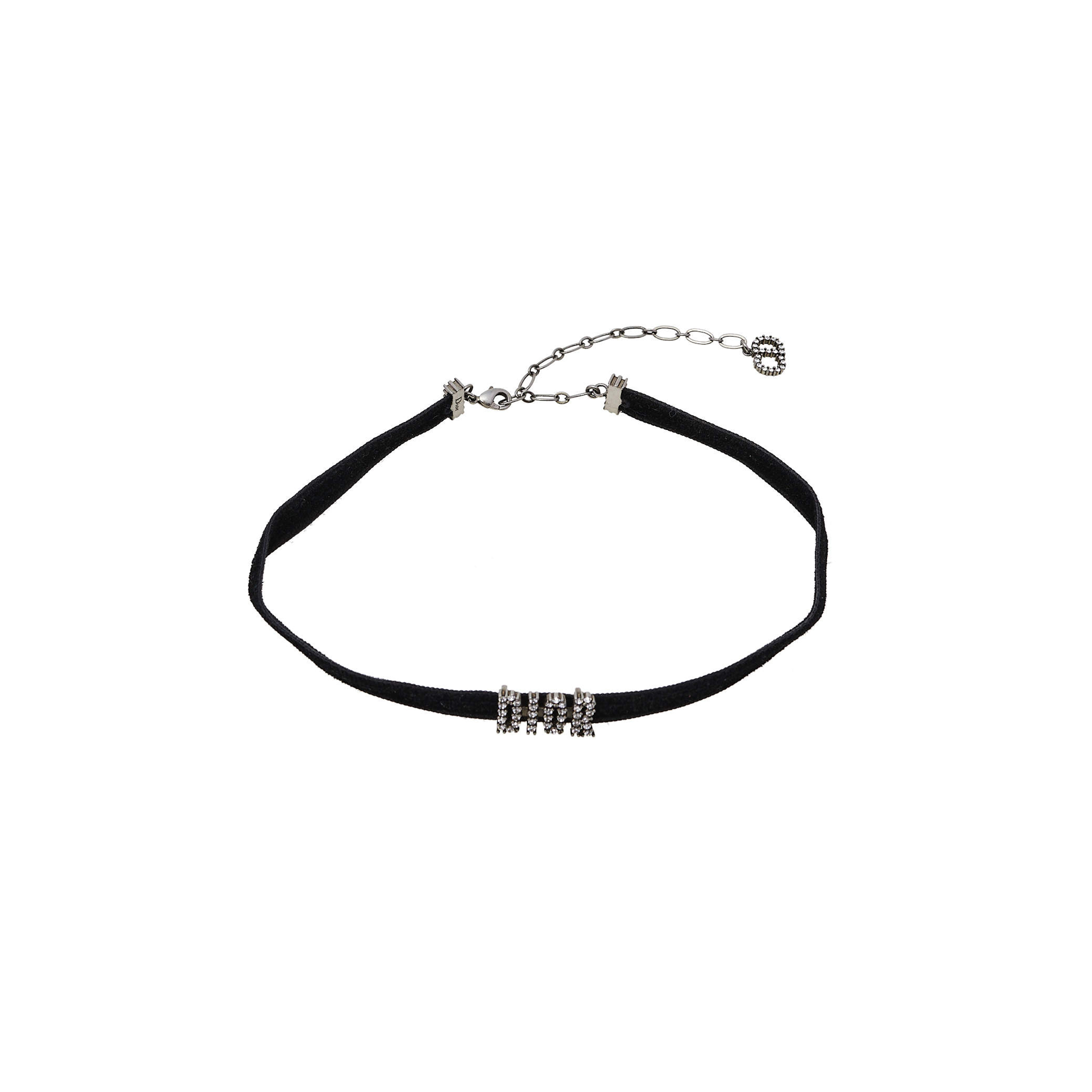 D*or logo choker necklace n0683adrcy_d909